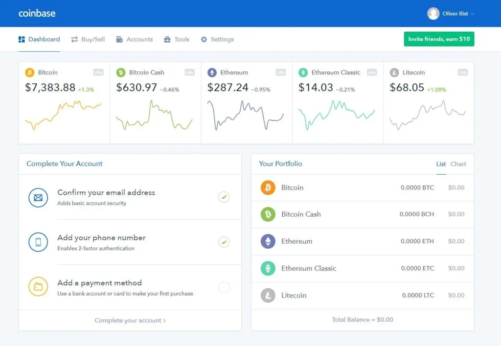 Buy Verified Coinbase Accounts